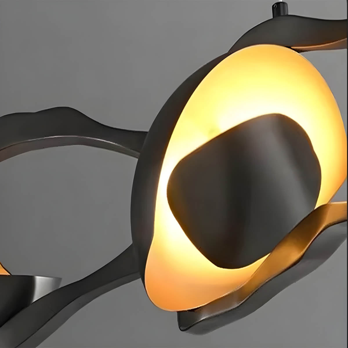 Modern alloy linear pendant light