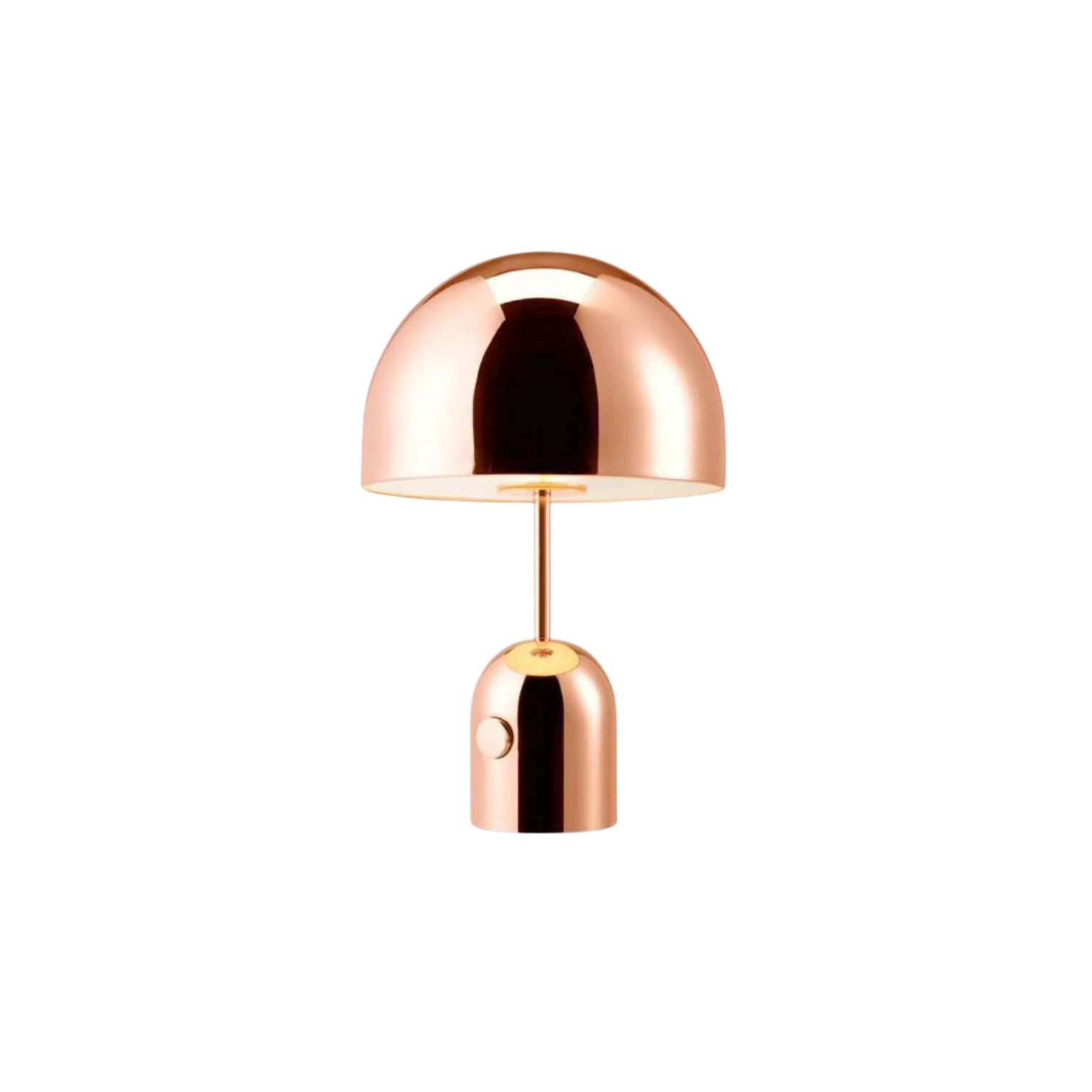 Modern Arched Metal Table Lamp with Soft Dimming