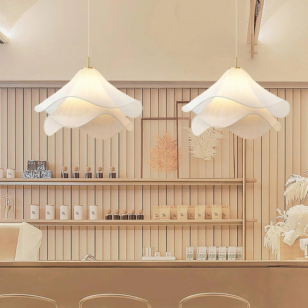 Modern pendant light soft diffused design