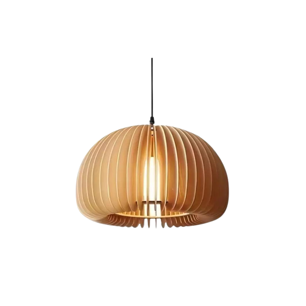Semi-Circle Metallic Adjustable-Height Ceiling Lamp