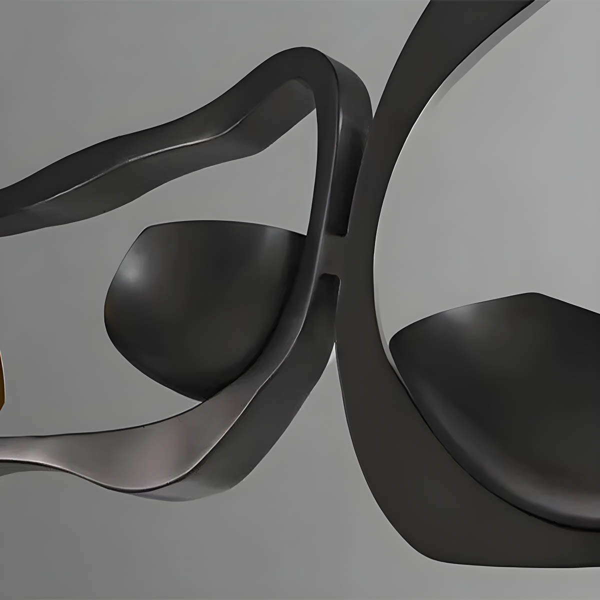 Modern alloy linear pendant light