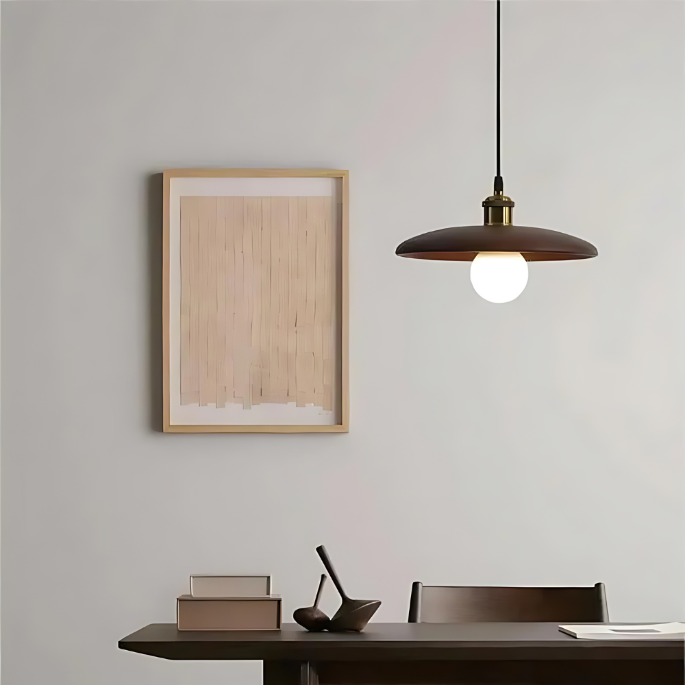Ceiling Light Japandi Wood Minimalist Design