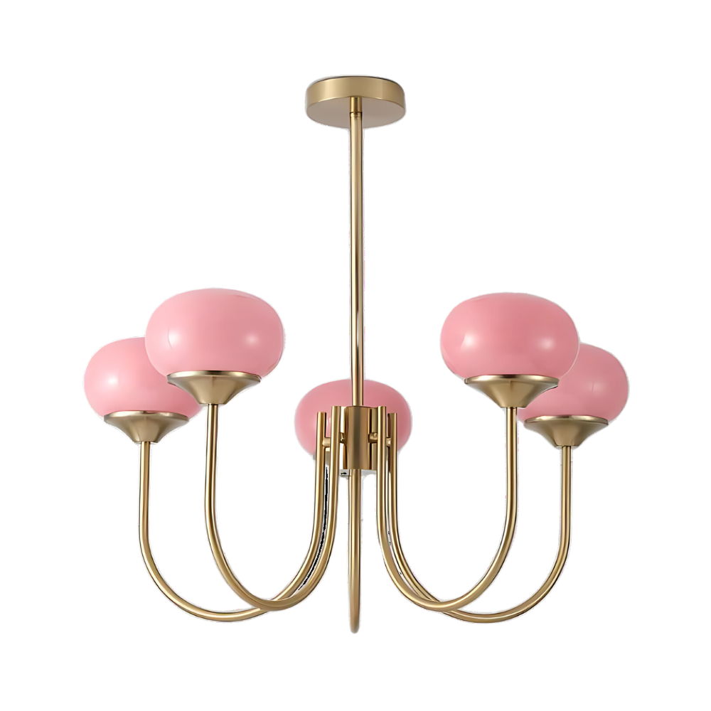 Modern chandelier marshmallow design