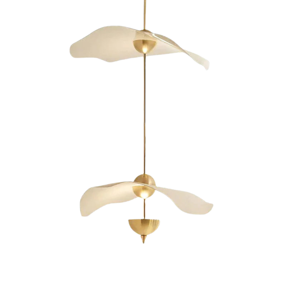 Lotus-Inspired Pendant Light – Modern Adjustable Ceiling Lamp
