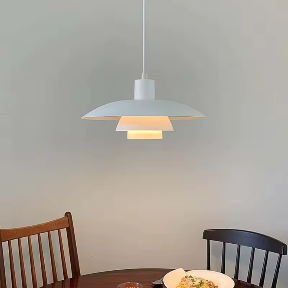 Pendant Light Layered Japandi Minimalist Design