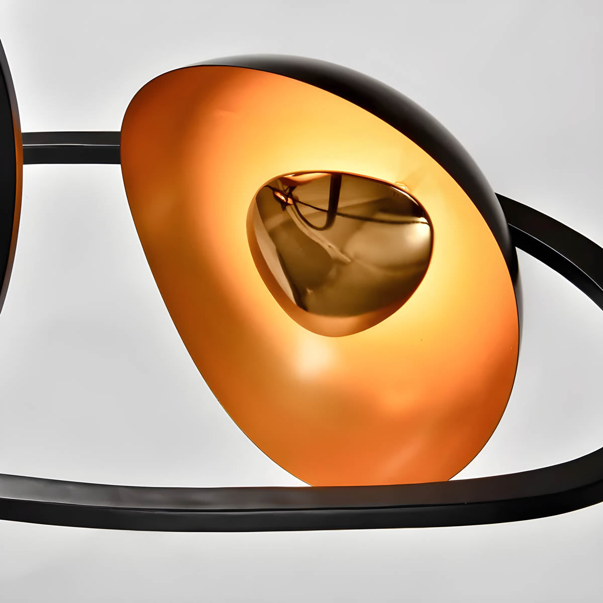 Modern alloy linear pendant light