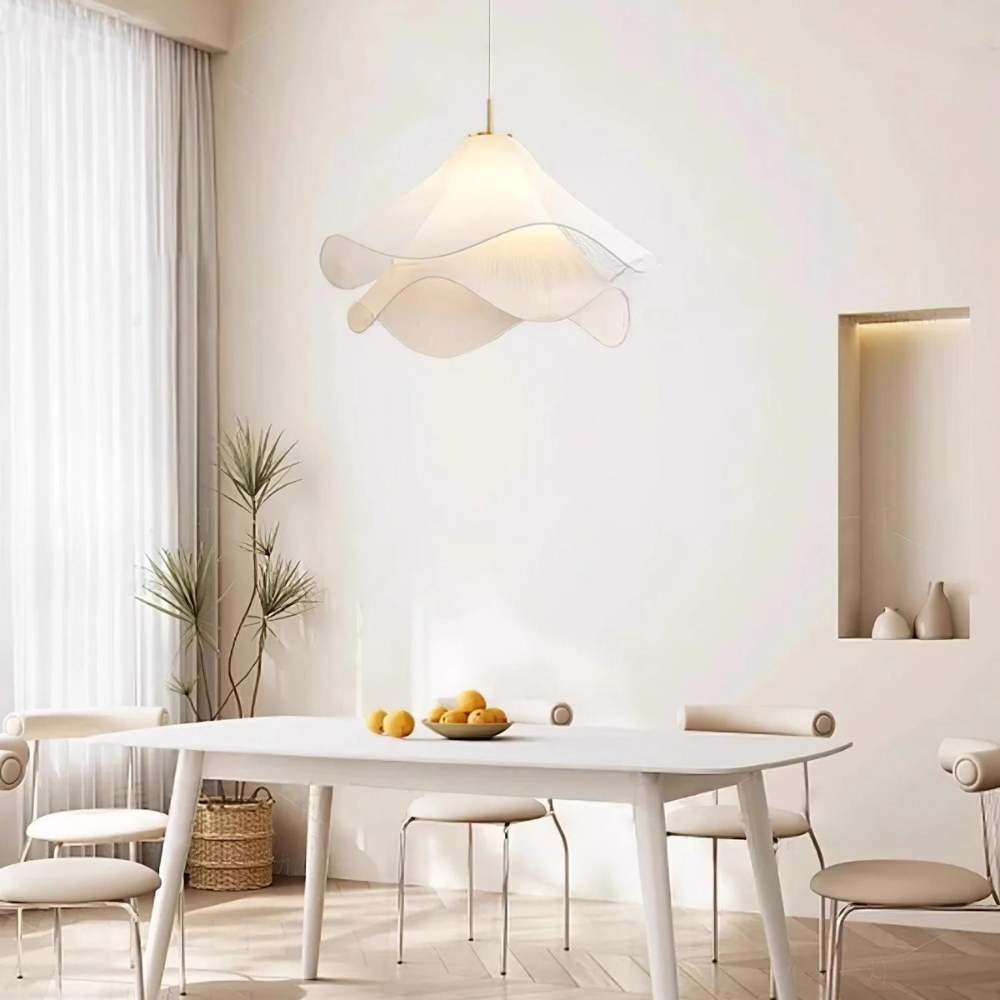 Modern pendant light soft diffused design