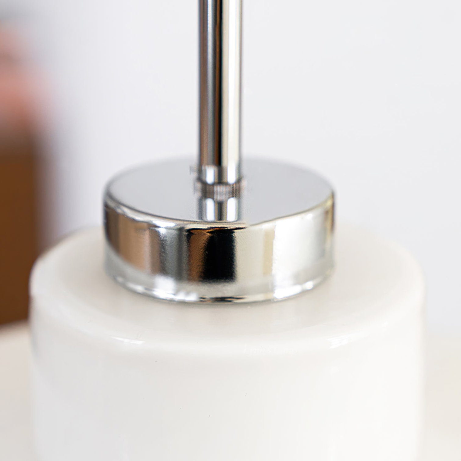 Pendant Light Glass & Steel Vintage Design