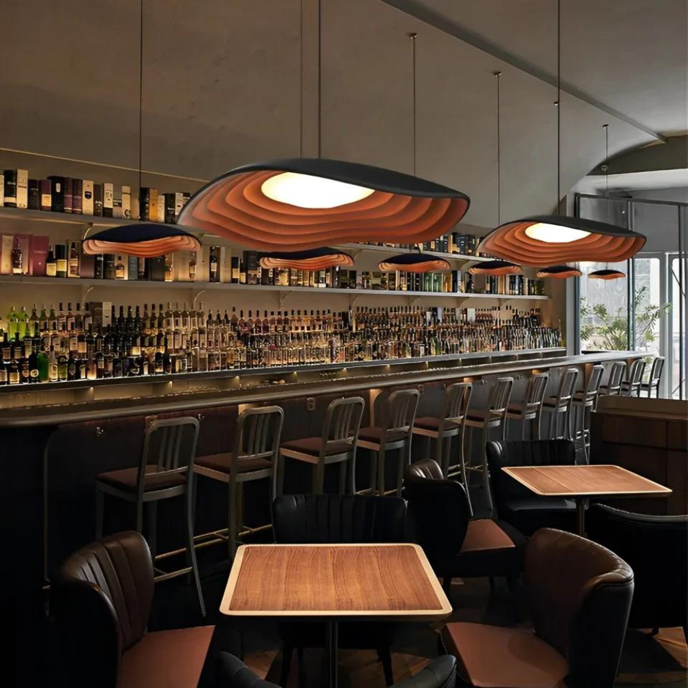 Resin Art Pendant Light