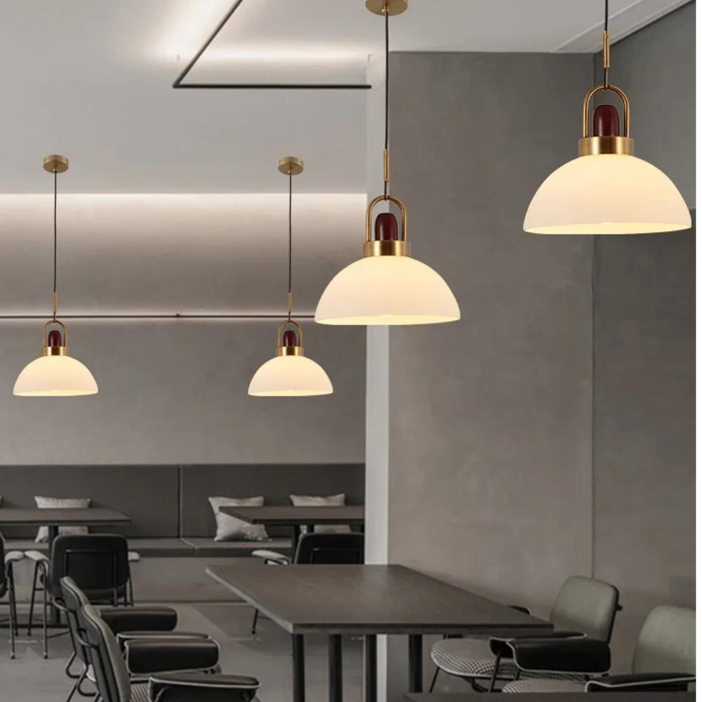 Brushed Gold LED Pendant Light