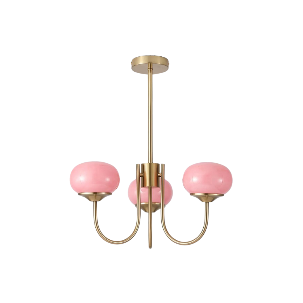 Modern chandelier marshmallow design