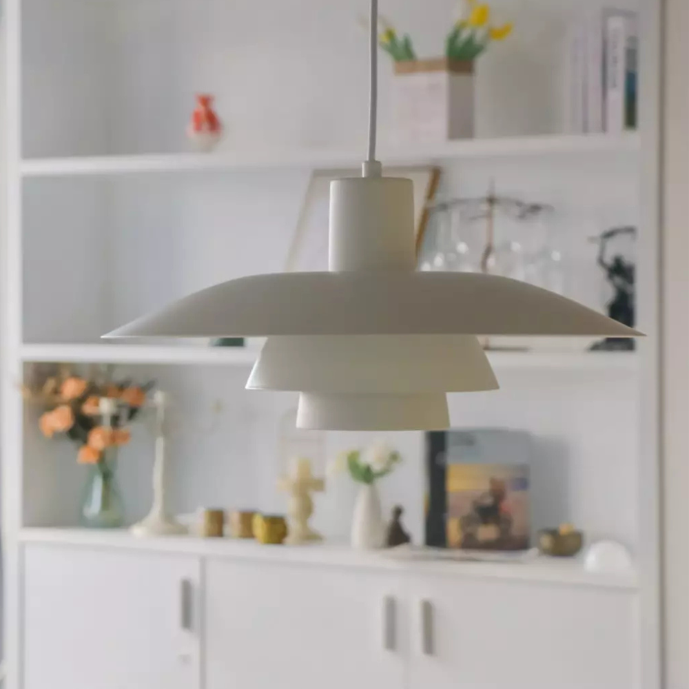 Pendant Light Layered Japandi Minimalist Design