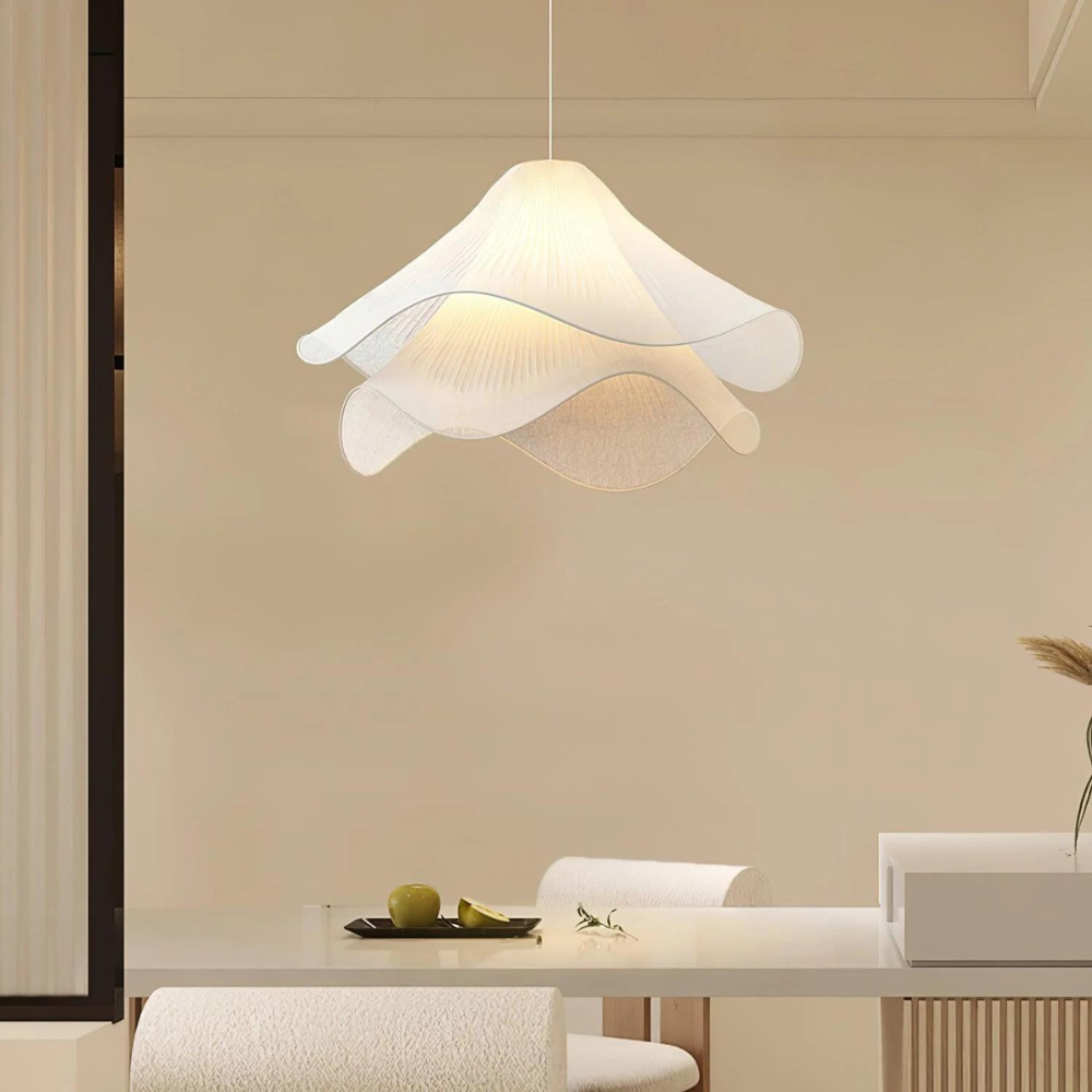 Modern pendant light soft diffused design