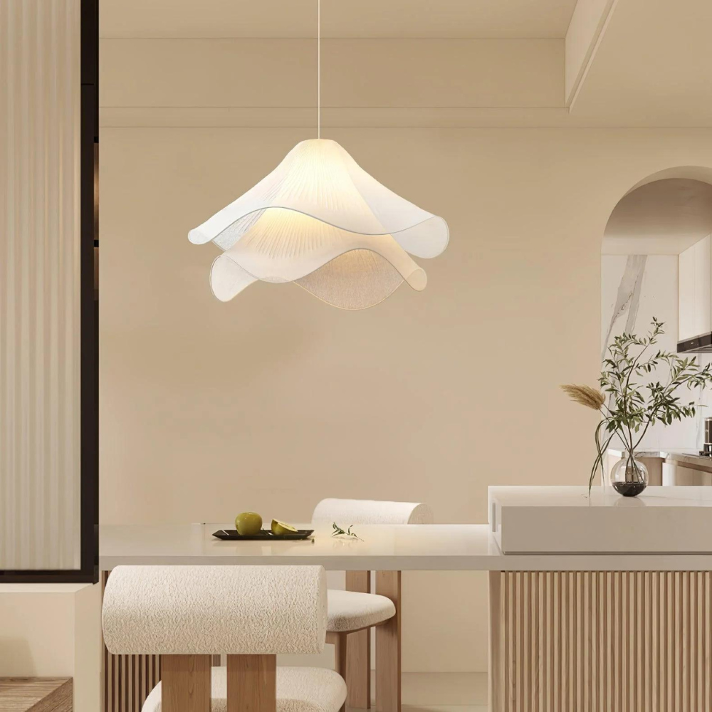 Modern pendant light soft diffused design