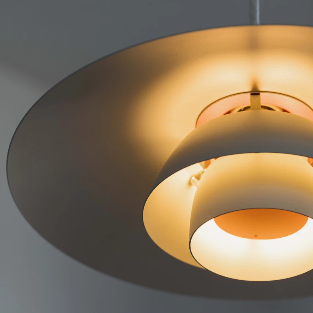 Pendant Light Layered Japandi Minimalist Design