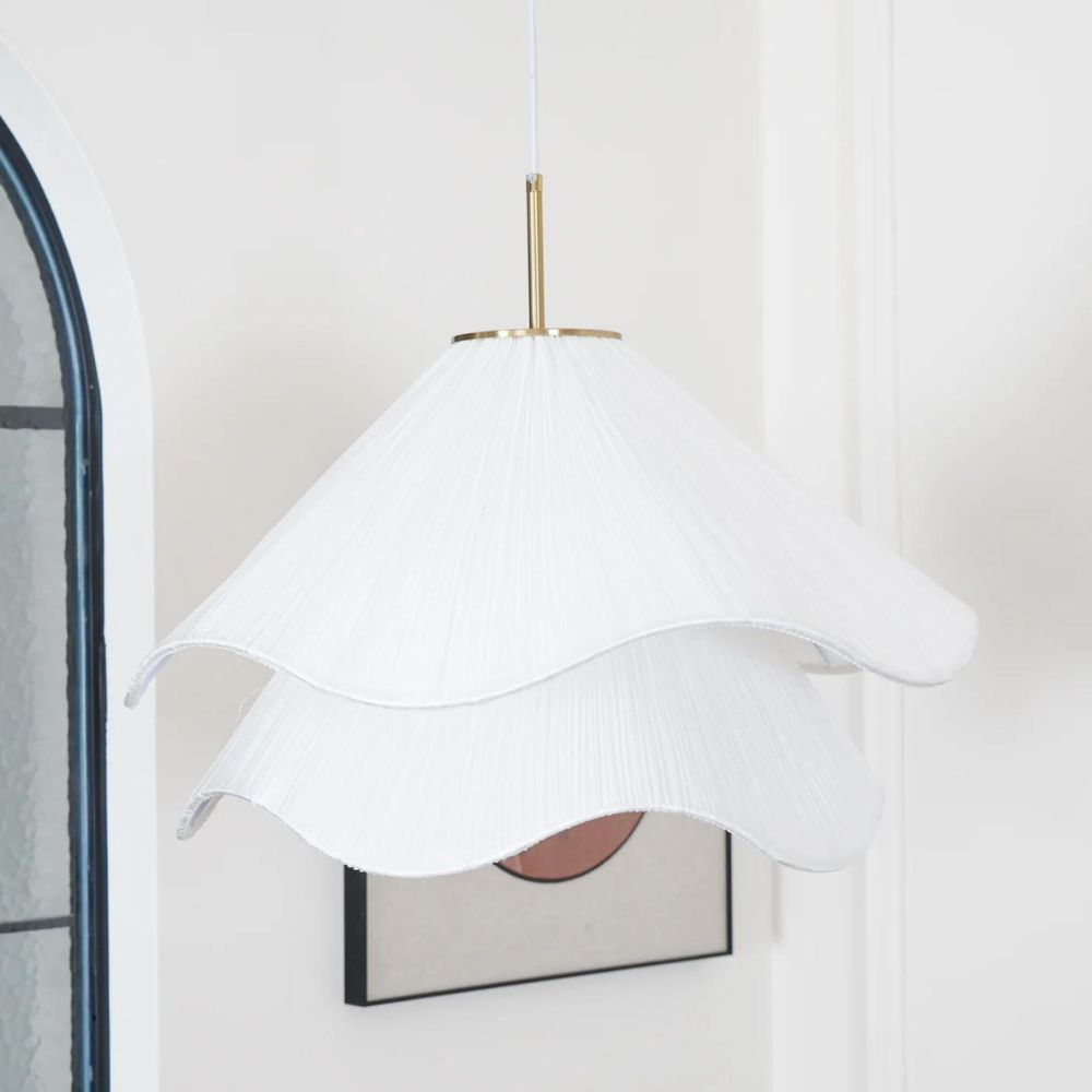 Modern pendant light soft diffused design