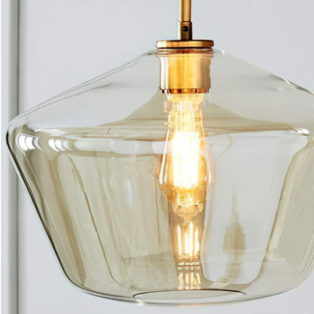 Blown Glass Pendant Light