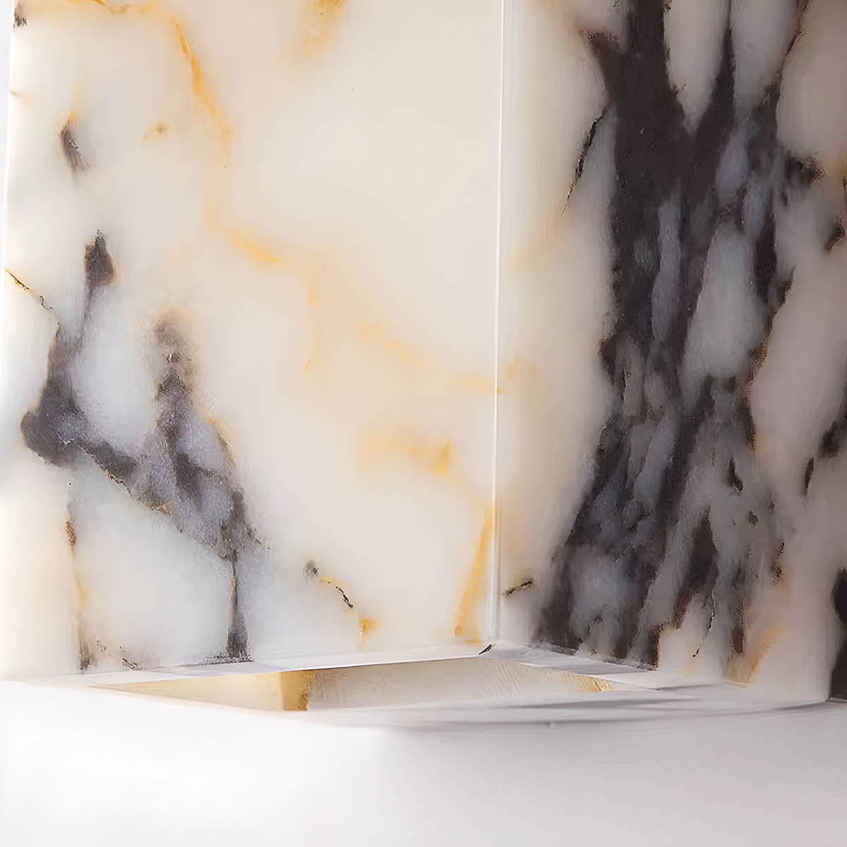 Natural Stone Rectangular LED Wall Light