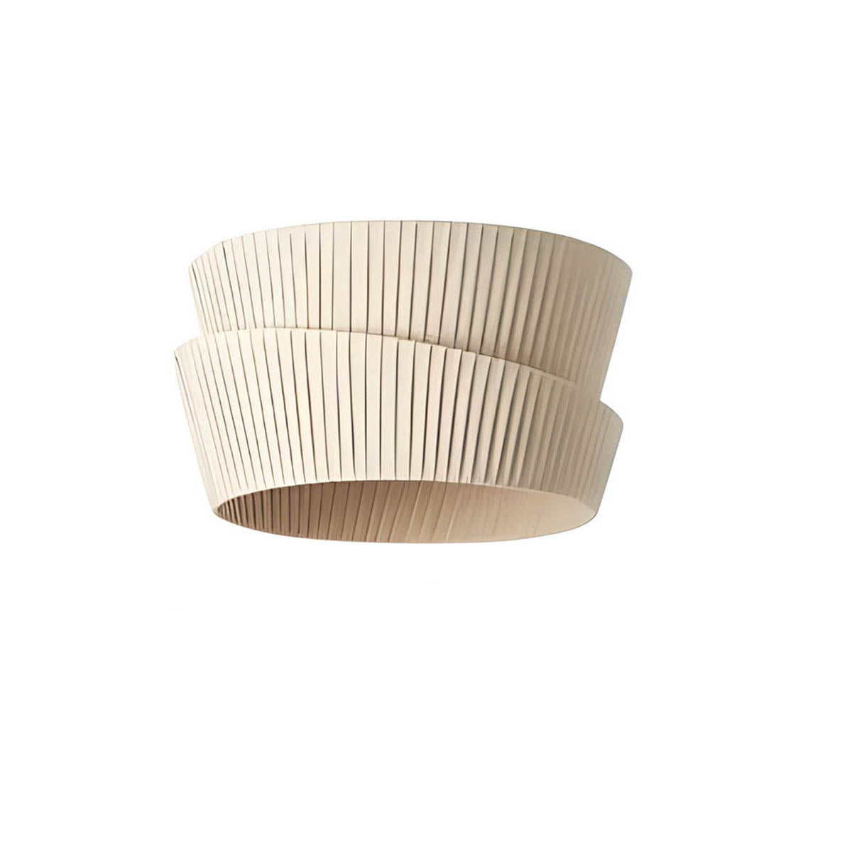 Pleated Hessian Ceiling & Pendant Light E27 45-65 cm