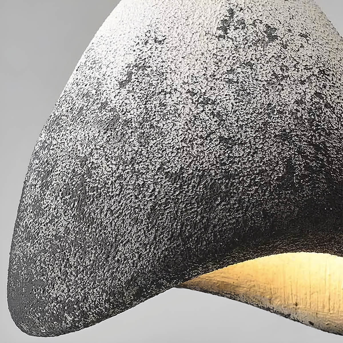 Modern ARCUS Pendant Light Cord-Pendant E27 LED, Ø 33 cm (Polystyrene & Metal)