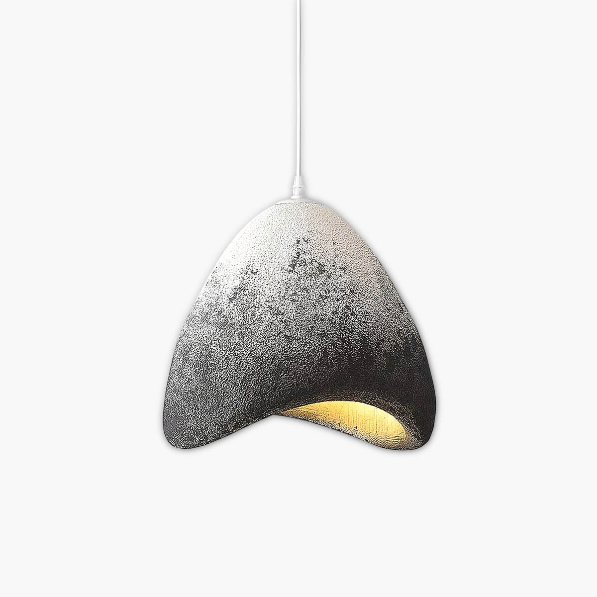 Modern ARCUS Pendant Light Cord-Pendant E27 LED, Ø 33 cm (Polystyrene & Metal)