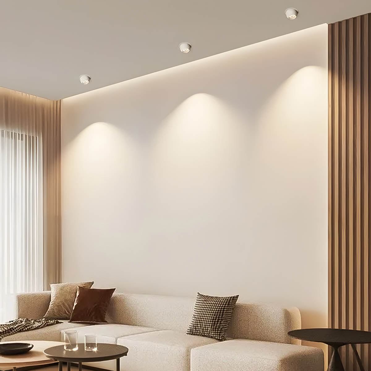 Adjustable LED COB Surface Spot Light 8.5 cm