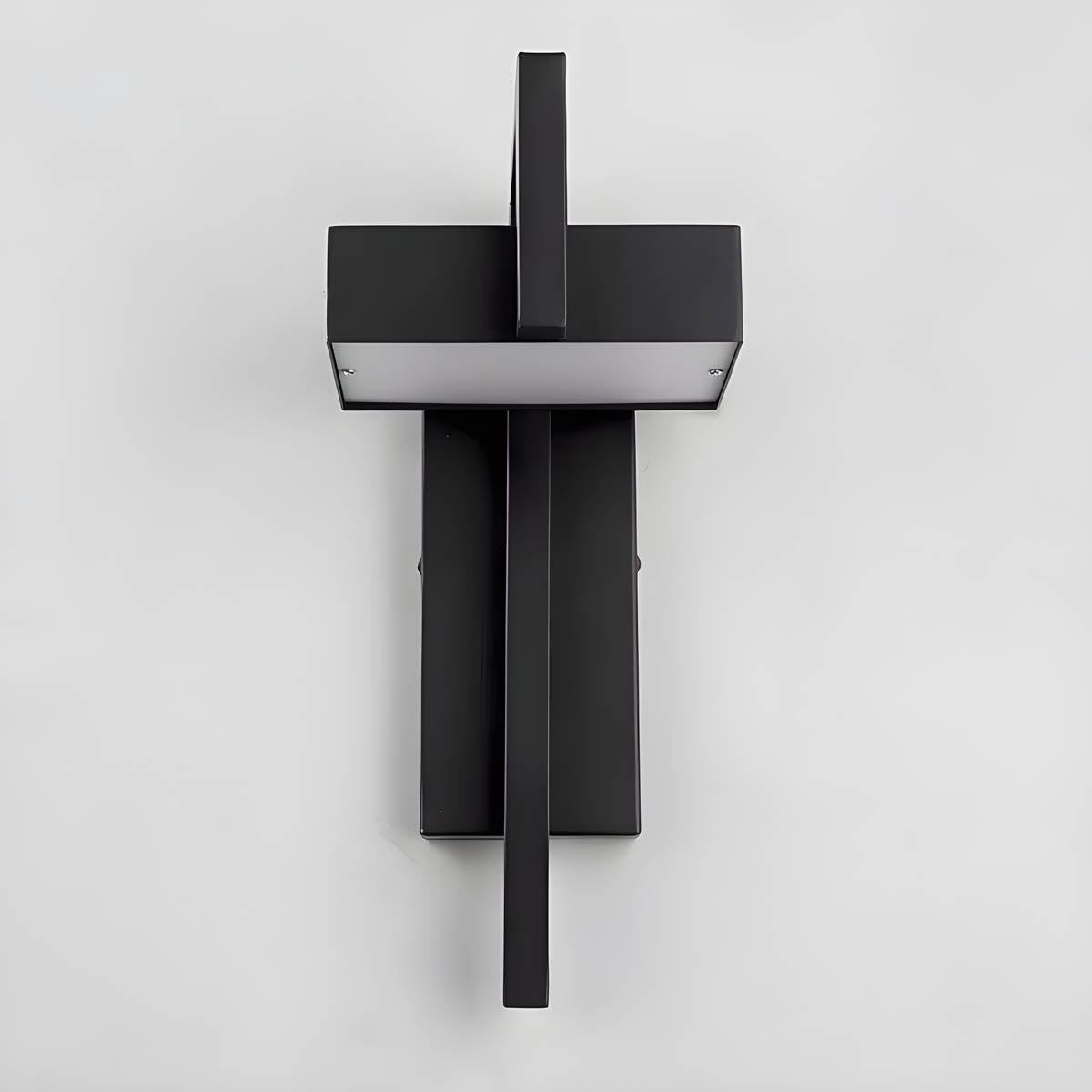 Aluminium & acrylic outdoor wall light 38 cm IP65