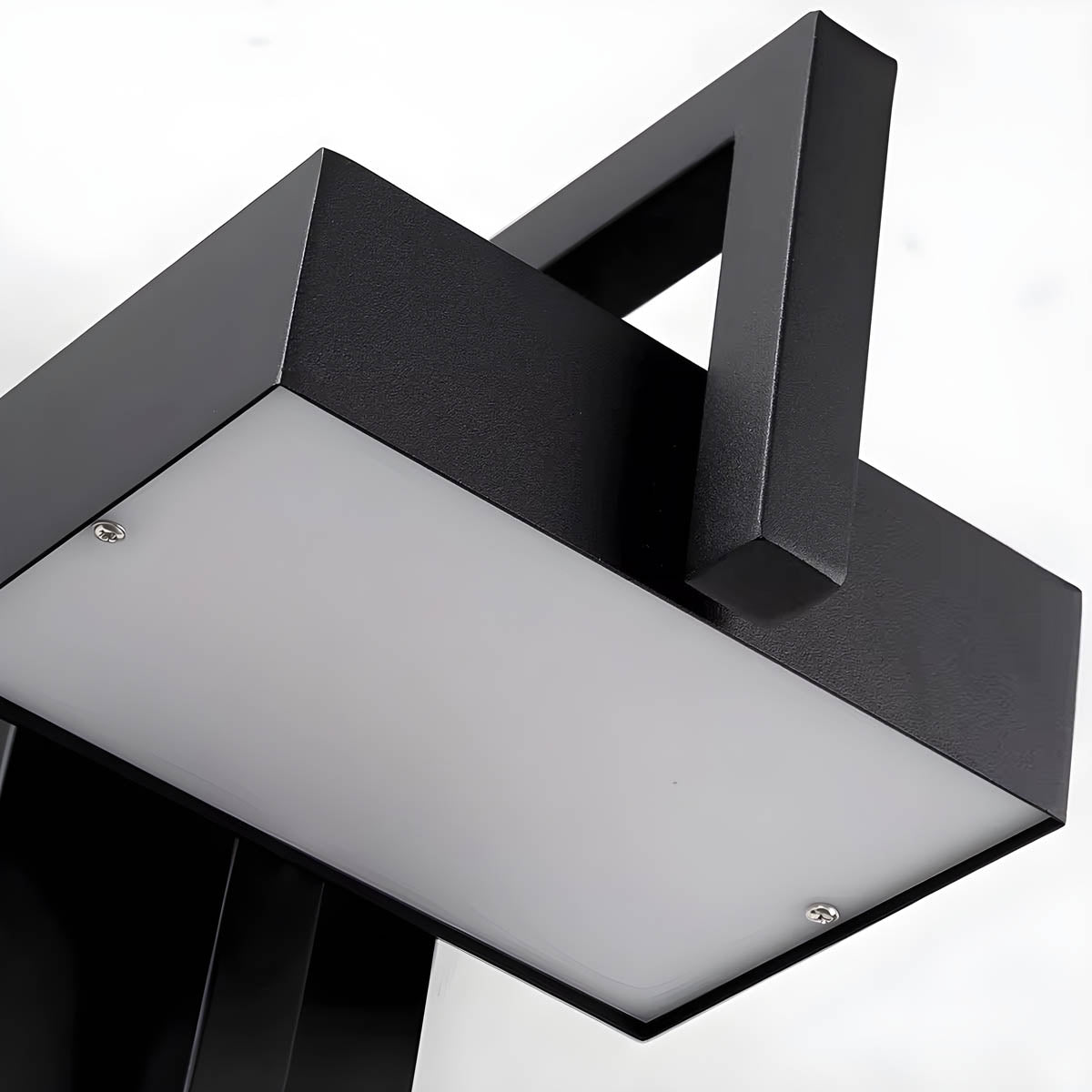 Aluminium & acrylic outdoor wall light 38 cm IP65