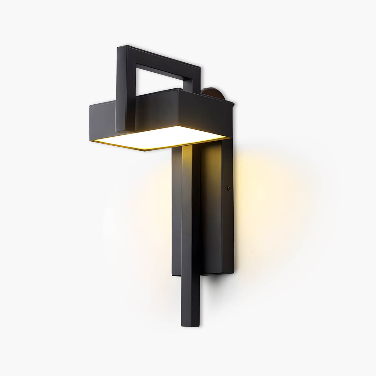 Aluminium & acrylic outdoor wall light 38 cm IP65