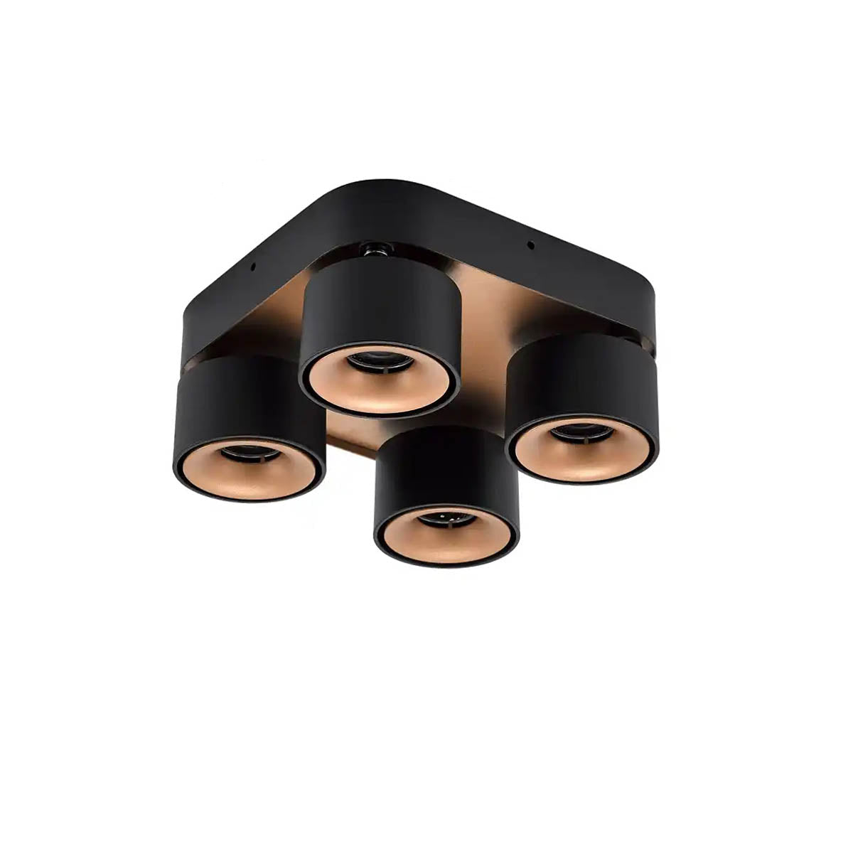 Aluminium Surface-Mount LED Spotlight – Tight 24° Beam, Multi-Head Configurations