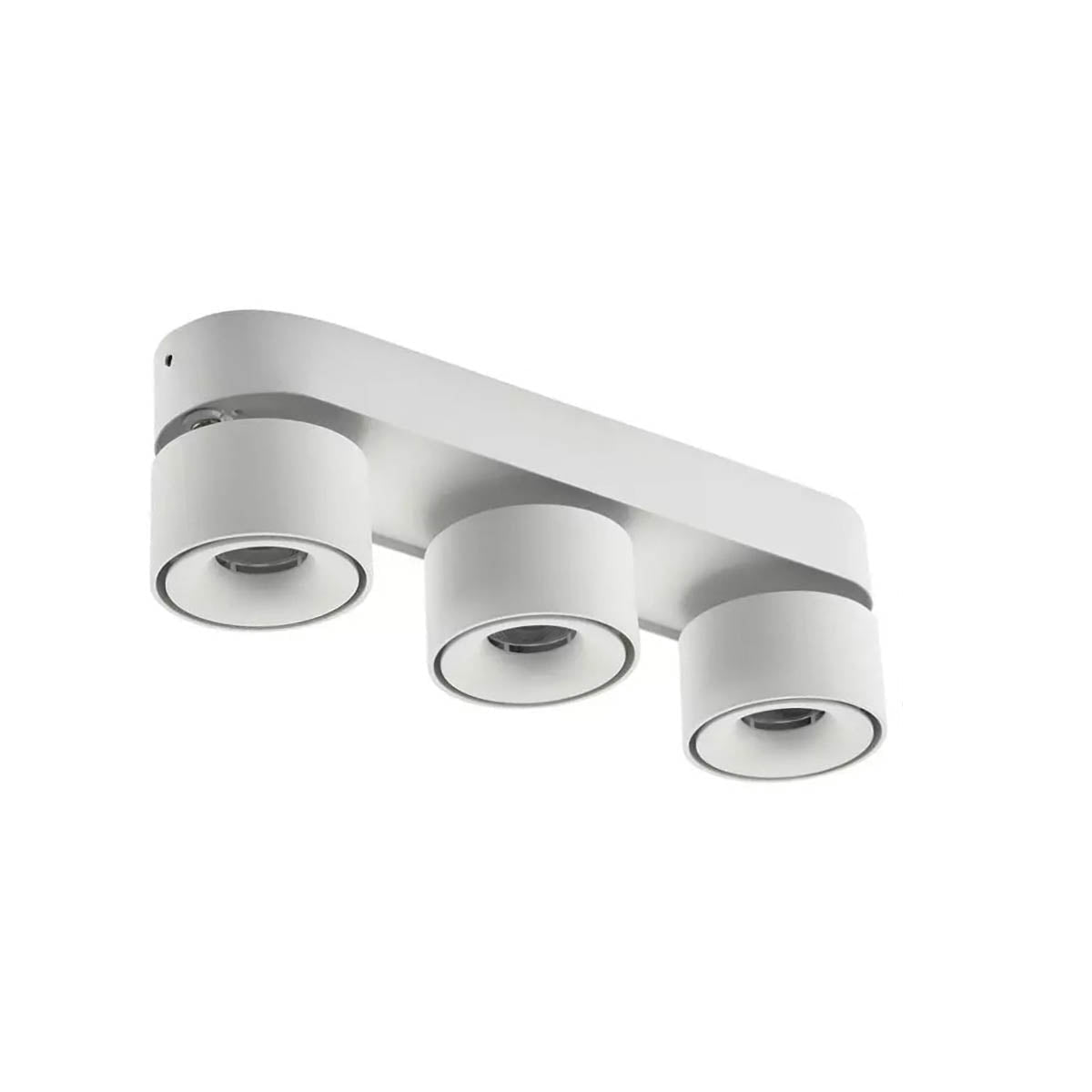 Aluminium Surface-Mount LED Spotlight – Tight 24° Beam, Multi-Head Configurations