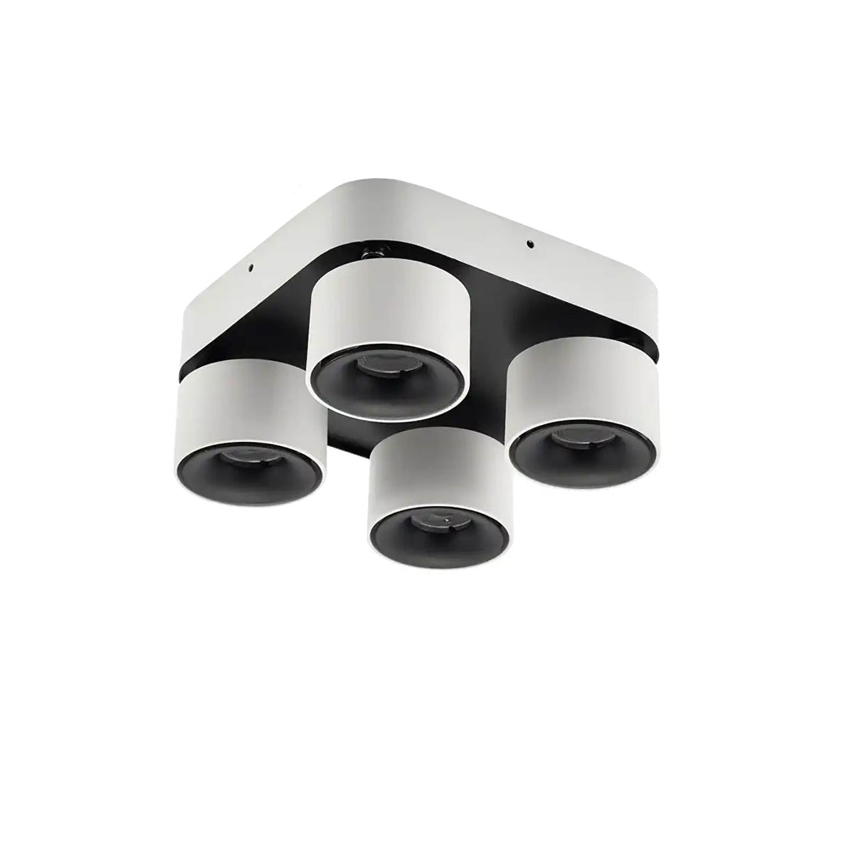 Aluminium Surface-Mount LED Spotlight – Tight 24° Beam, Multi-Head Configurations