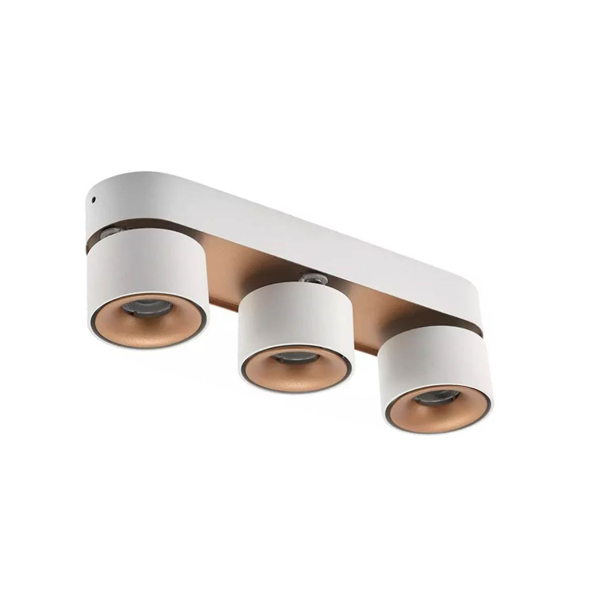 Aluminium Surface-Mount LED Spotlight – Tight 24° Beam, Multi-Head Configurations