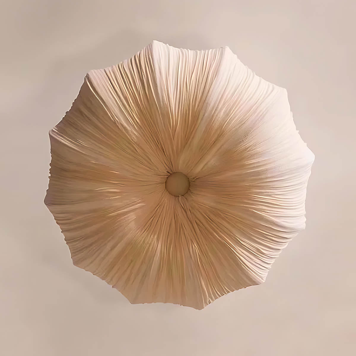 Fabric & Iron Chain Pendant Chandelier 40 cm Non-Dimmable LED E27