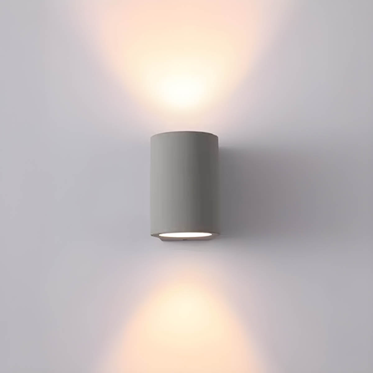 Ceramic Cylinder LED Wall Light