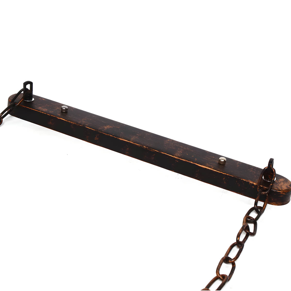 Rust Brown Industrial Metal Pendant Light 78 cm Cord Suspension