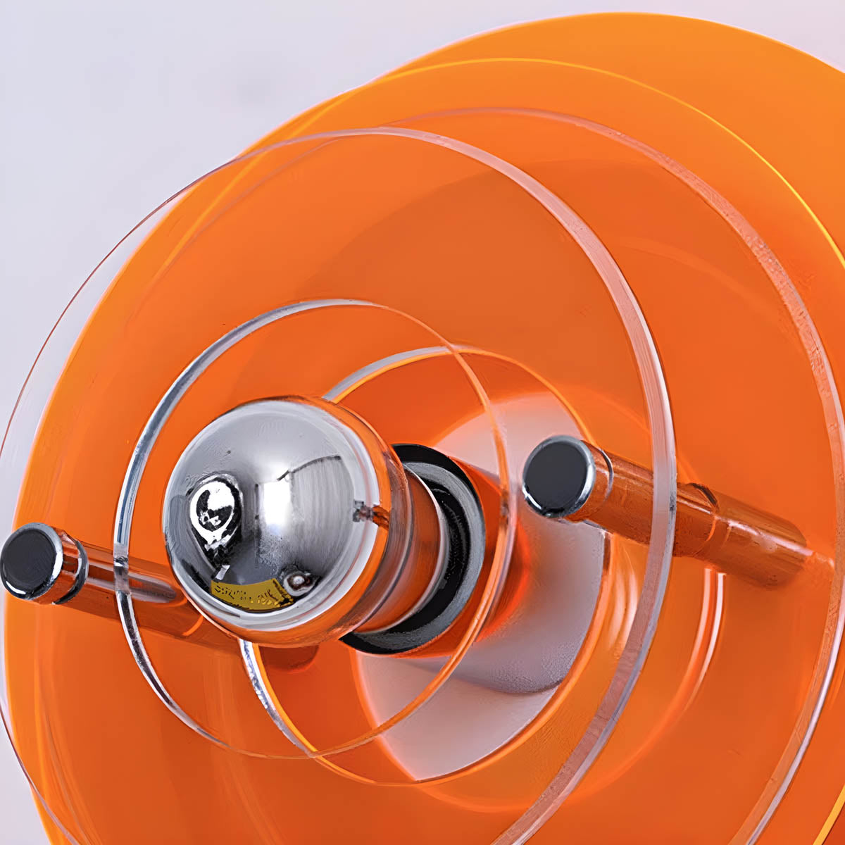 Modern Circular LED Wall Light – Iron & Acrylic