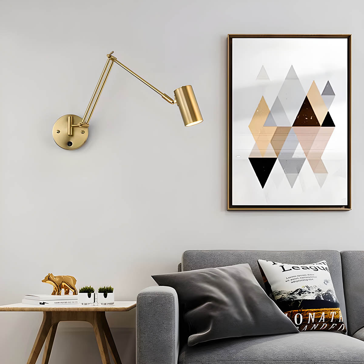 Adjustable Wall Lamp – 60 cm & 70 cm with Switch Options