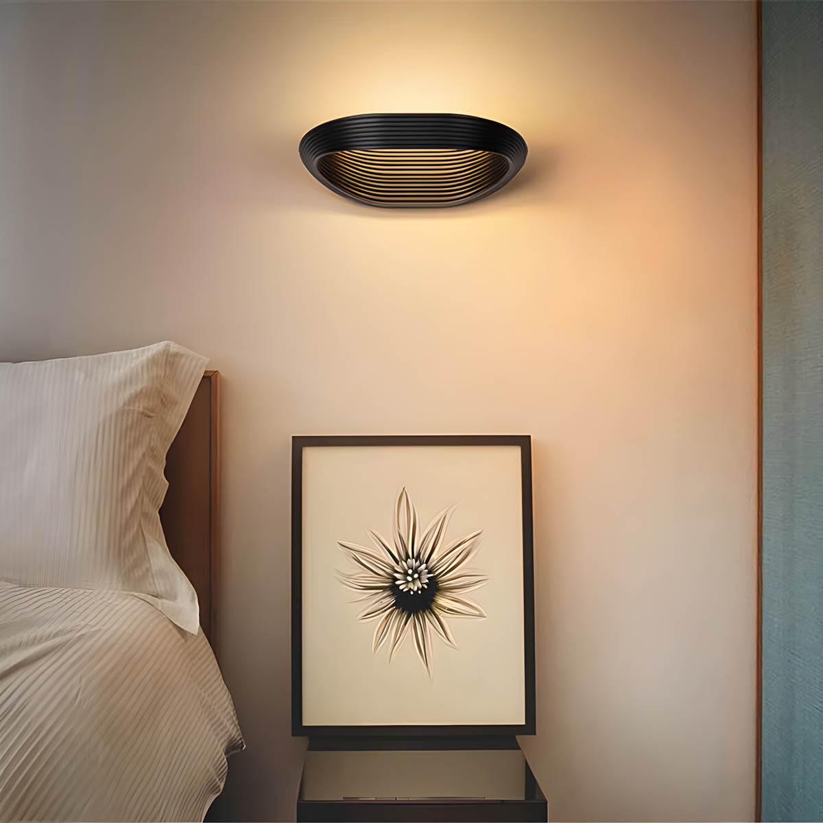 Layered Aluminium & Acrylic Wall Light