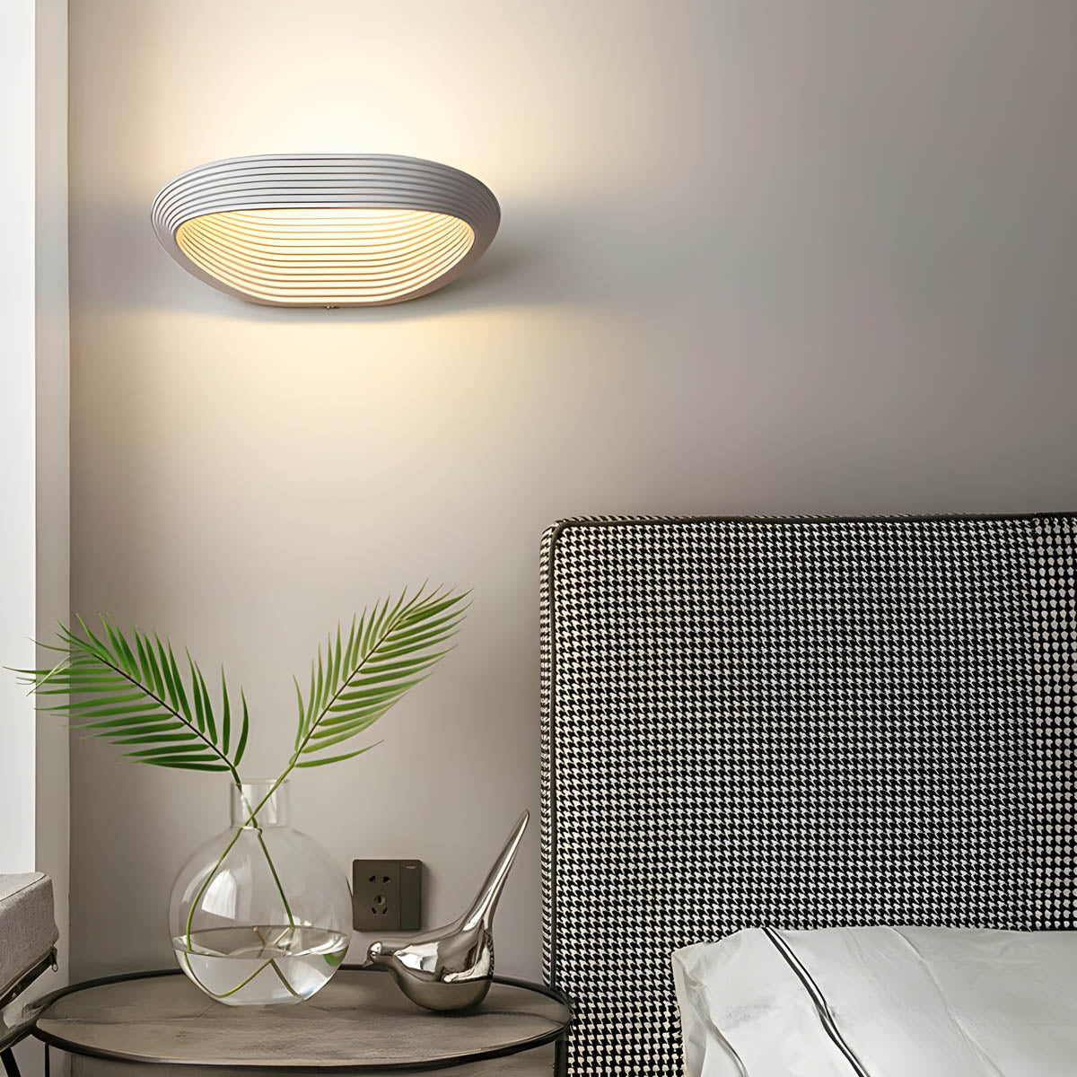 Layered Aluminium & Acrylic Wall Light