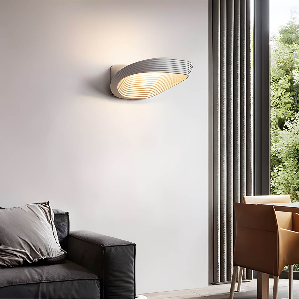 Layered Aluminium & Acrylic Wall Light