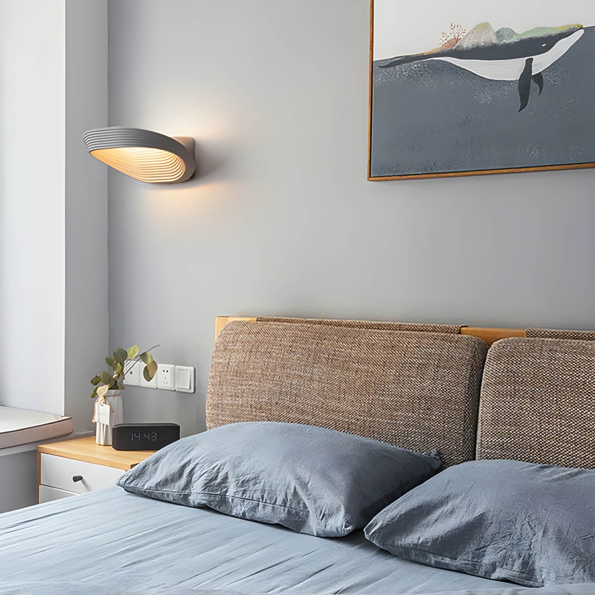 Layered Aluminium & Acrylic Wall Light