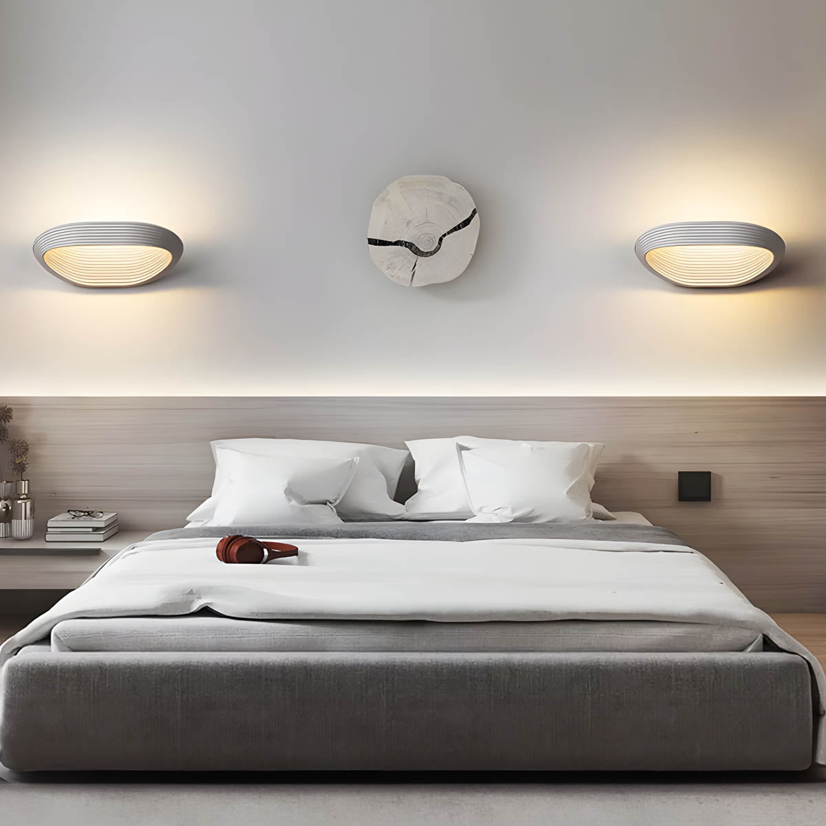 Layered Aluminium & Acrylic Wall Light