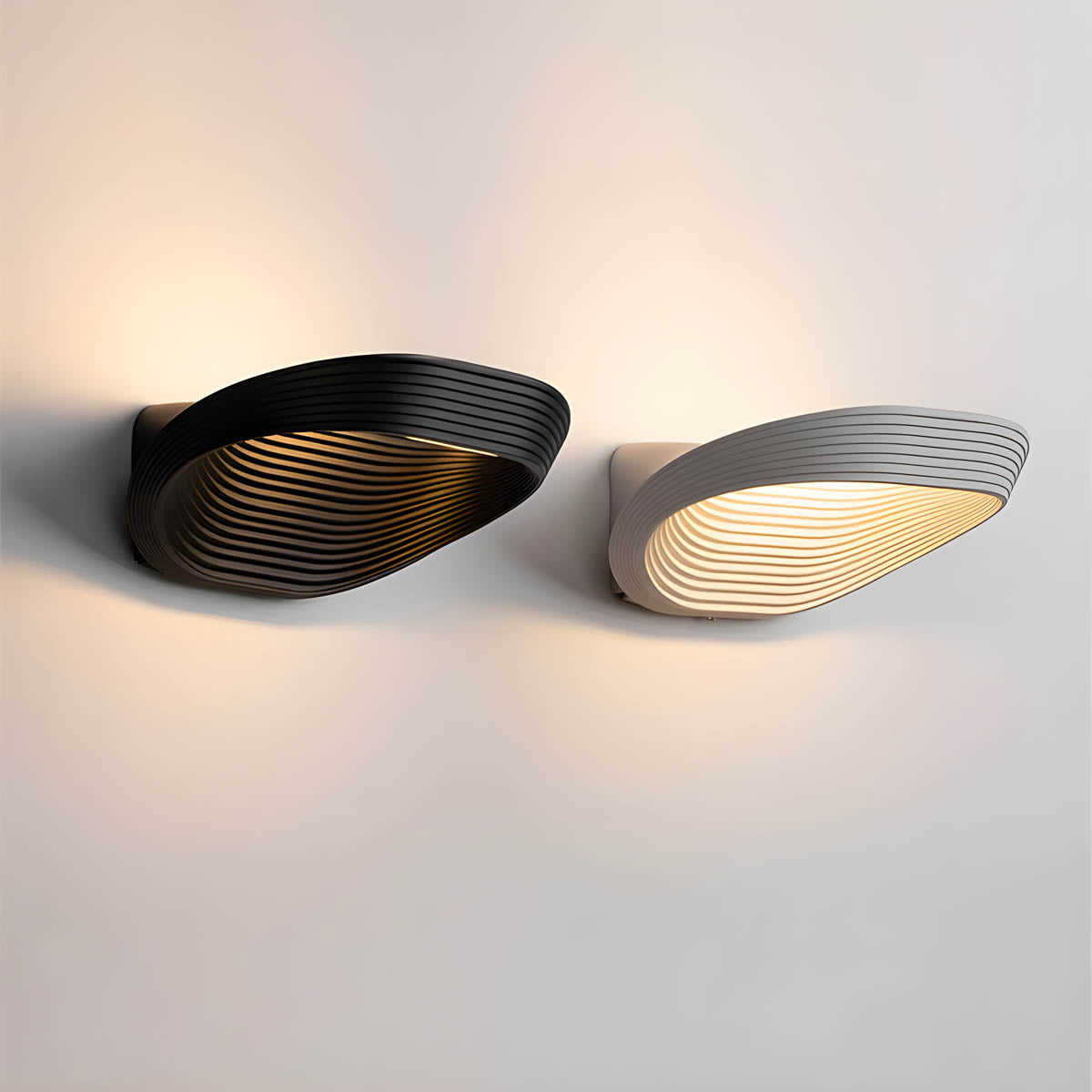 Layered Aluminium & Acrylic Wall Light
