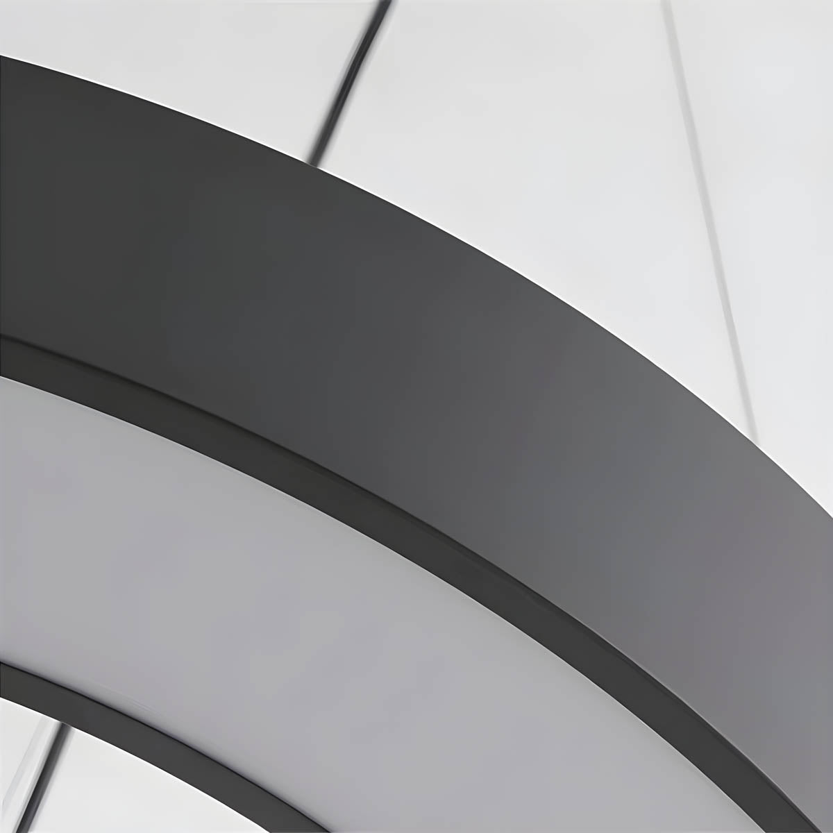 Metal LED Ring Pendant Light