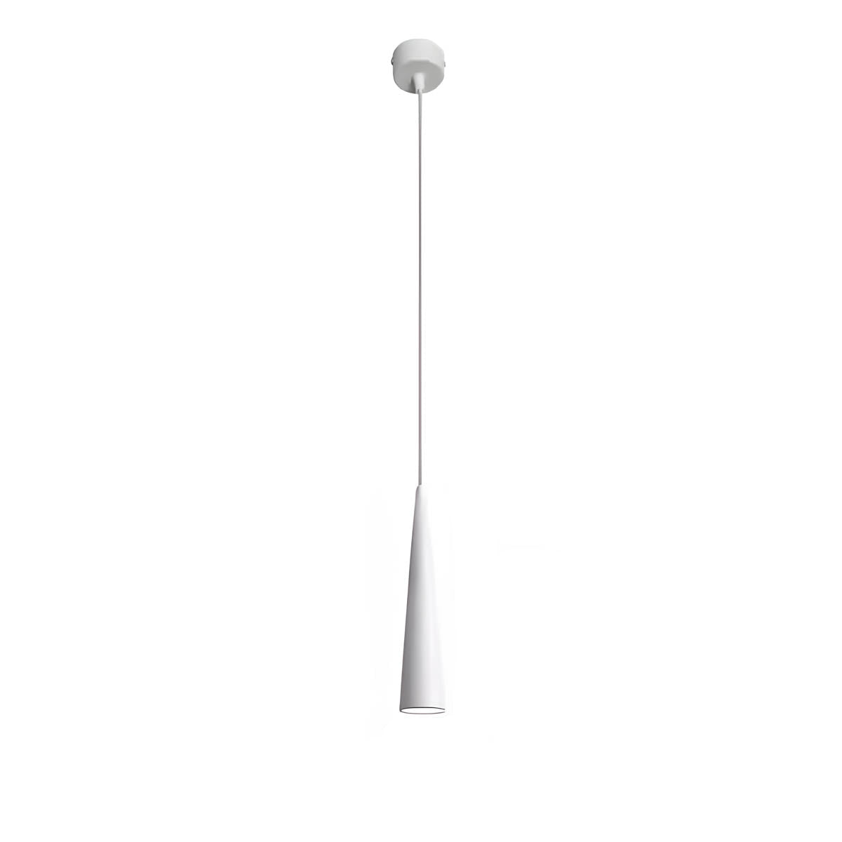 Aluminium GU10 pendant light, 27 / 46 cm