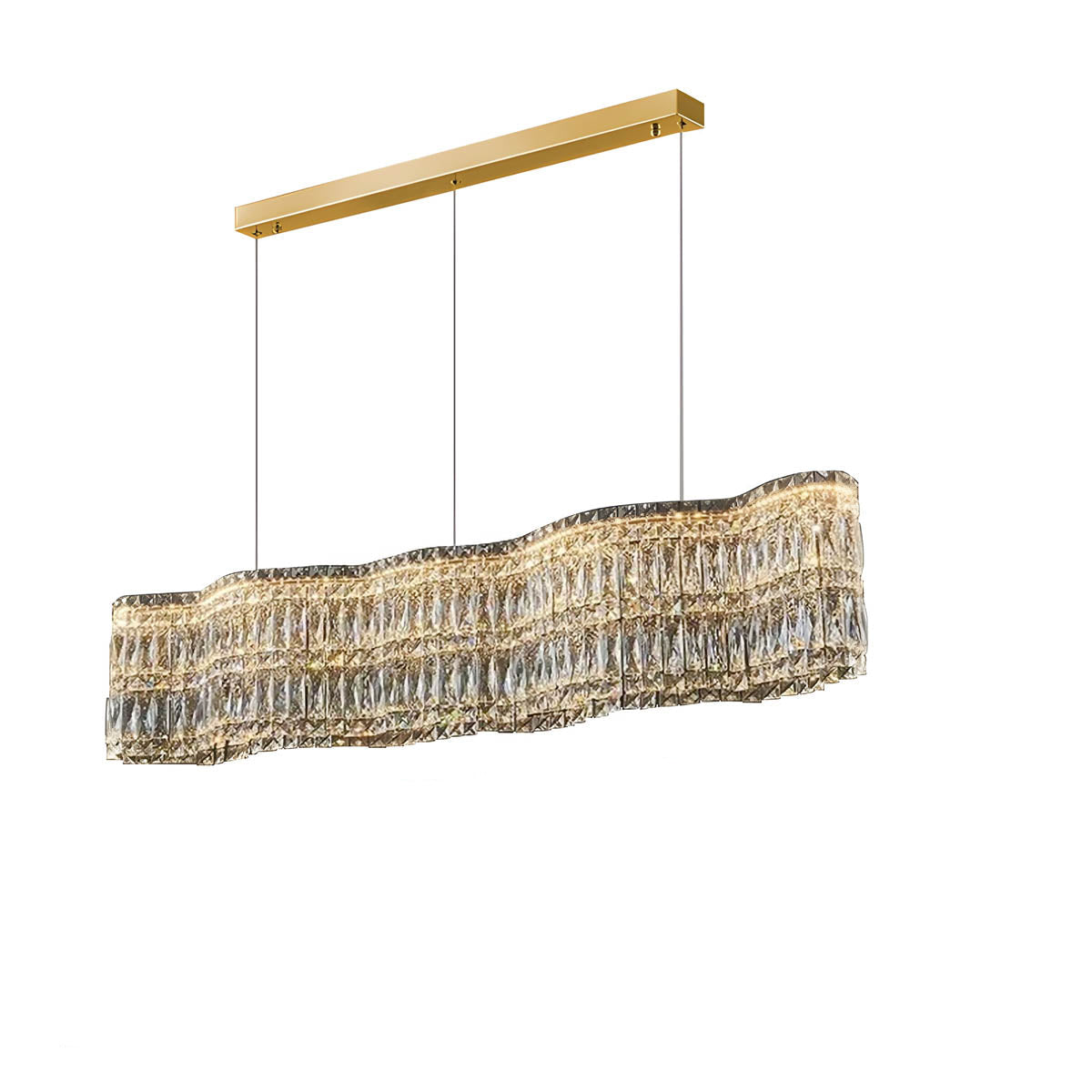 Crystal Stainless Steel Chandelier 50-150 cm