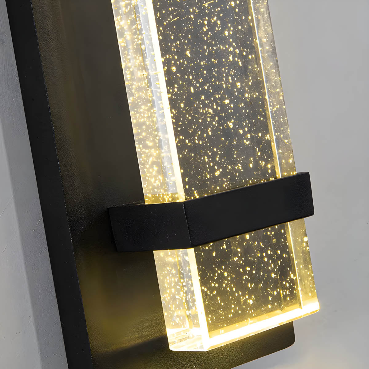 Outdoor LED Wall Light with Dusk-to-Dawn Sensor – Aluminium 35cm