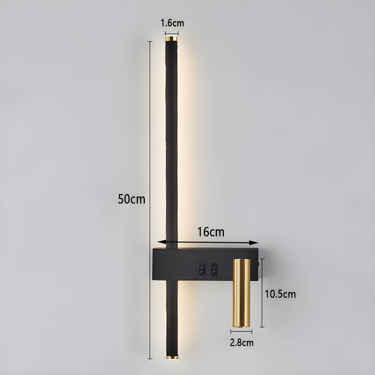 Aluminium Wall-Mounted LED Light