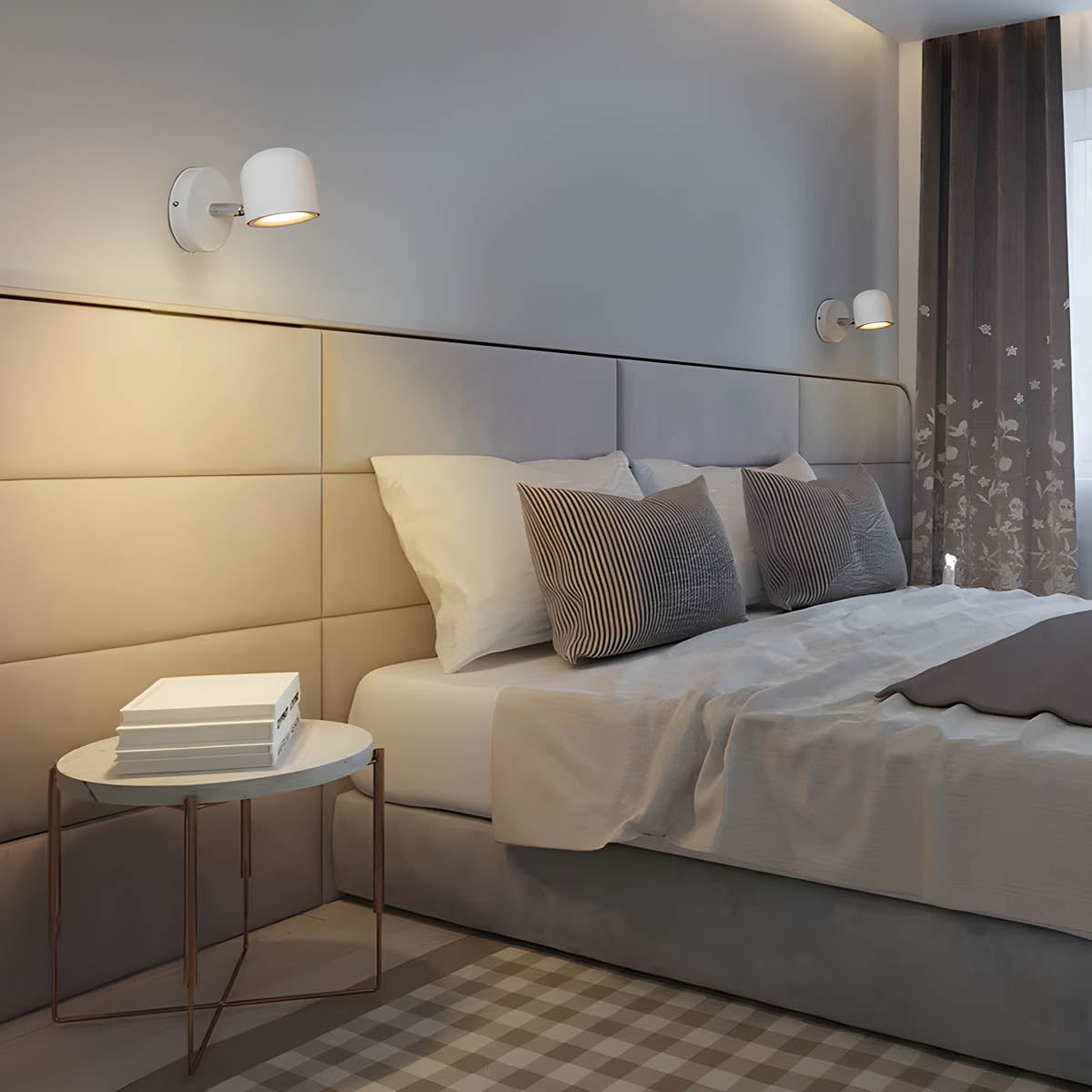 Adjustable 340°/90° Wall Reading Light